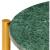 Masă de cafea verde 60x60x35 cm piatră naturală aspect marmură GartenMobel Dekor