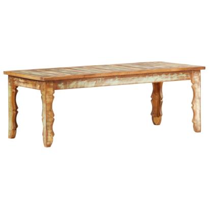 Măsuță de cafea, 110 x 50 x 40 cm, lemn masiv reciclat GartenMobel Dekor