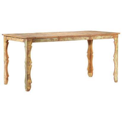 Masă de bucătărie, 160 x 80 x 76 cm, lemn masiv reciclat GartenMobel Dekor