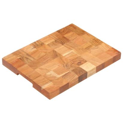 Placă de tocat, 40 x 30 x 3,8 cm, lemn masiv de acacia GartenMobel Dekor