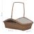 Coș pentru lemne de foc cu mâner, maro 61,5x46,5x58 cm salcie GartenMobel Dekor