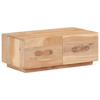 Măsuță de cafea, 90x50x35 cm, lemn masiv reciclat GartenMobel Dekor