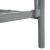 Cadru de pat supraetajat, gri, 140 x 200/90 x 200 cm, metal GartenMobel Dekor