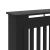 Mască de calorifer, negru, 172 x 19 x 81,5 cm, MDF GartenMobel Dekor