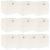 Cutii depozitare, 10 buc., alb, 32x32x32 cm, textil GartenMobel Dekor
