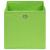 Cutii de depozitare, 4 buc., verde, 32x32x32 cm, textil GartenMobel Dekor