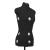 Formă pentru rochie femeie reglabilă negru, dimensiune S 33-40 GartenMobel Dekor