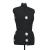 Formă pentru rochie femeie reglabilă negru, dimensiune M 40-46 GartenMobel Dekor