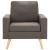 Fotoliu, gri taupe, material textil GartenMobel Dekor