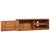 Dulap TV montat pe perete, 90x30x30 cm, lemn masiv de tec GartenMobel Dekor