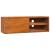 Dulap TV montat pe perete, 90x30x30 cm, lemn masiv de tec GartenMobel Dekor