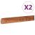 Dulap TV montat pe perete, 90x30x30 cm, lemn masiv de tec GartenMobel Dekor