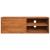Dulap TV montat pe perete, 90x30x30 cm, lemn masiv de tec GartenMobel Dekor