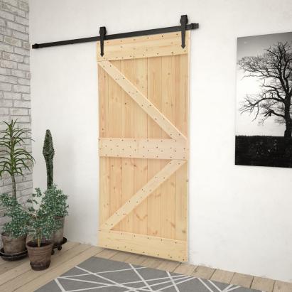 Ușă, 80x210 cm, lemn masiv de pin GartenMobel Dekor