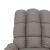 Fotoliu rabatabil, gri taupe, material textil GartenMobel Dekor
