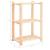 Etajere cu 3 niveluri, 2 buc., 60x38x90 cm, pin masiv, 150 kg GartenMobel Dekor