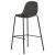 Set mobilier de bar, 5 piese, gri închis, material textil GartenMobel Dekor