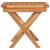 Șezlonguri, 2 buc., cu masă, lemn masiv de tec GartenMobel Dekor
