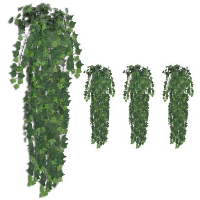 Tufișuri de iederă artificială, 4 buc., verde, 90 cm GartenMobel Dekor