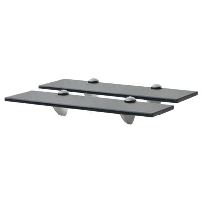 Rafturi suspendate, 2 buc,. 40 x 10 cm, sticlă, 8 mm GartenMobel Dekor