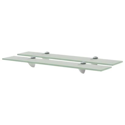 Rafturi suspendate, 2 buc., 60 x 10 cm, sticlă, 8 mm GartenMobel Dekor