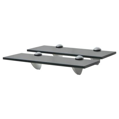 Rafturi suspendate, 2 buc., 30 x 20 cm, sticlă, 8 mm GartenMobel Dekor