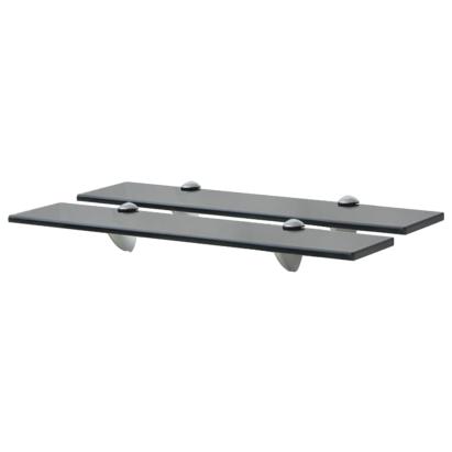 Rafturi suspendate, 2 buc., 50 x 20 cm, sticlă, 8 mm GartenMobel Dekor