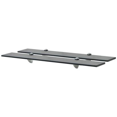 Rafturi suspendate, 2 buc., 70 x 20 cm, sticlă, 8 mm GartenMobel Dekor