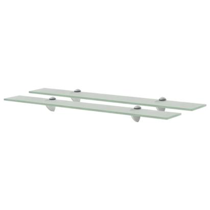 Rafturi suspendate, 2 buc., 70 x 20 cm, sticlă, 8 mm GartenMobel Dekor
