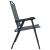 Set mobilier tip bistro, 3 piese, gri, oțel GartenMobel Dekor