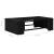 Set mobilier de grădină, 5 piese, negru, poliratan GartenMobel Dekor