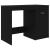 Birou, negru, 140 x 50 x 76 cm, lemn prelucrat GartenMobel Dekor