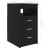 Birou, negru, 140 x 50 x 76 cm, lemn prelucrat GartenMobel Dekor