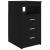 Birou, negru, 140 x 50 x 76 cm, lemn prelucrat GartenMobel Dekor