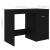 Birou, negru, 140 x 50 x 76 cm, lemn prelucrat GartenMobel Dekor