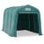 Cort de garaj, verde, 2,4 x 3,6 m, PVC GartenMobel Dekor
