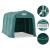 Cort de garaj, verde, 2,4 x 3,6 m, PVC GartenMobel Dekor