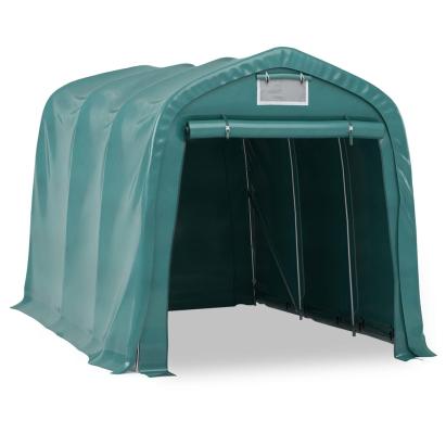 Cort de garaj, verde, 2,4 x 3,6 m, PVC GartenMobel Dekor