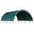 Cort pentru animale, verde, 3,7x3,7 m, PVC GartenMobel Dekor