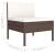 Set mobilier de grădină cu perne, 6 piese, maro, poliratan GartenMobel Dekor