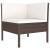 Set mobilier de grădină cu perne, 6 piese, maro, poliratan GartenMobel Dekor