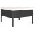 Set mobilier de grădină cu perne, 6 piese, negru, poliratan GartenMobel Dekor