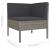 Set mobilier de grădină cu perne, 6 piese, gri, poliratan GartenMobel Dekor