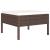 Set mobilier de grădină cu perne, 6 piese, maro, poliratan GartenMobel Dekor