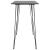 Set mobilier de bar, 7 piese, negru GartenMobel Dekor