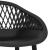 Set mobilier de bar, 5 piese, alb și negru GartenMobel Dekor