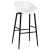 Set mobilier de bar, 5 piese, alb GartenMobel Dekor