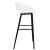 Set mobilier de bar, 5 piese, alb GartenMobel Dekor