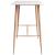 Set mobilier de bar, 5 piese, alb GartenMobel Dekor