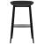 Set mobilier de bar, 5 piese, alb și negru GartenMobel Dekor